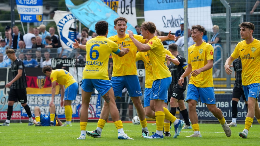 Der FSV Luckenwalde hat bisher viel Grund zum Jubeln.
