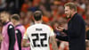 David Raum und Bundestrainer Julian Nagelsmann.