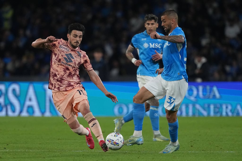 Eljif Elmas bei seiner Leihe an den FC Turin.