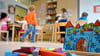 Die Probleme mit sinkenden Kinderzahlen in den Kitas sind in Sachsen-Anhalt regional sehr unterschiedlich verteilt. (Archivbild: