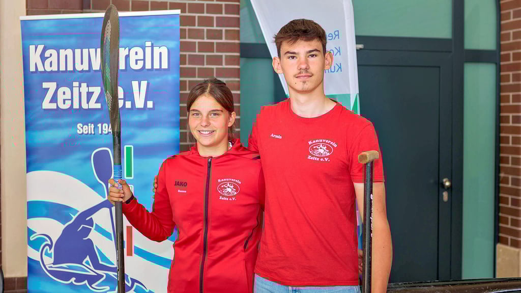Hanna Tschiedel und Armin Edel holten Titel bei den Kanu-Landesmeisterschaften in Haynsburg.