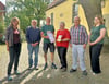 Pfarrerin Henrike Kant, Reinhard Szibor, Sven Königsmark sowie  Ursula Bergien, Burkhard Wrede-Pummerer und Suanne Schmidt vom Nabu-Landesverband. 