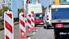 Der Grund für die massiven Behinderungen ist die Einengung auf eine Fahrspur pro Richtung.