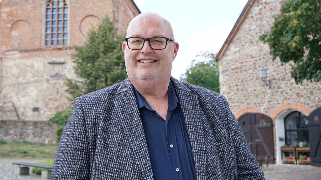 Mike Steffens stellt sich am 7. September zur Wahl, wenn Wolmirstedt ein neues Stadtoberhaupt wählt.