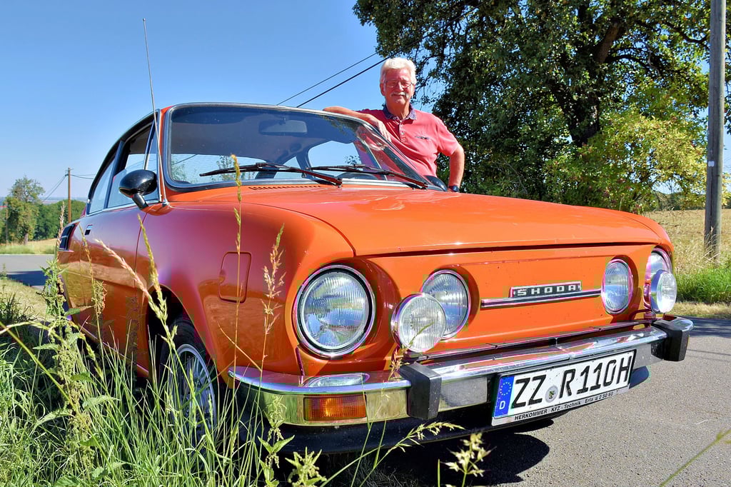 Vor 18 Jahren hat sich Thomas Friedrich seinen unerreichbaren Lebenstraum seiner Jugend mit dem Škoda 110 R erfüllt.