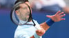 Djokovic musste gegen den jungen Amerikaner Svajda einen Satz-Rückstand wettmachen.