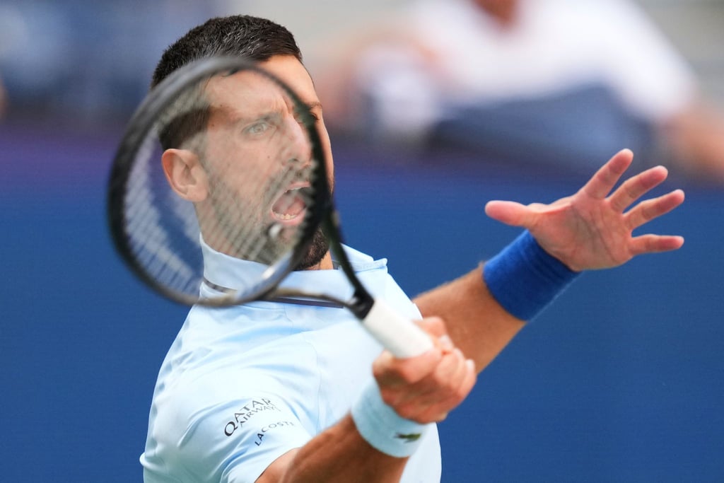 Djokovic musste gegen den jungen Amerikaner Svajda einen Satz-Rückstand wettmachen.