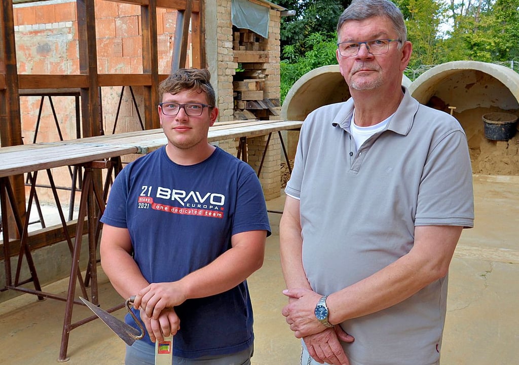 Sven Raschdorf hat seine Ausbildung im BBRZ in Rathmannsdorf geschafft, auch dank solcher Ausbilder wie wie Jürgen Gniechwitz.