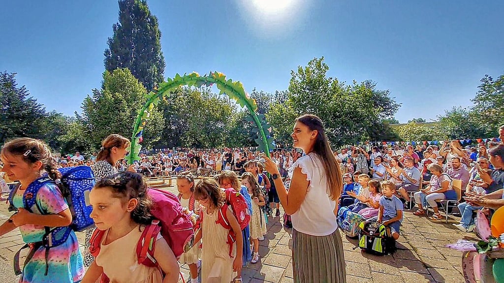 2024 wurden im Pfeilergraben mehr als 60 Kinder eingeschult.