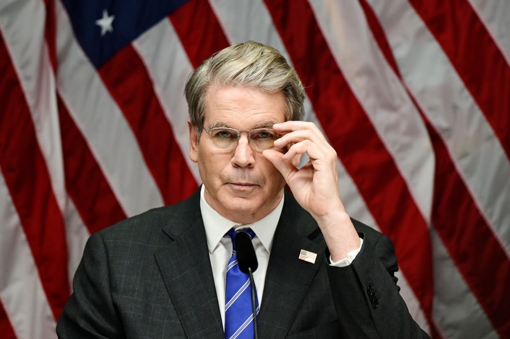 Sucht Kandidaten für den Fed-Chefposten: US-Finanzminister Bessent. (Archivbild)