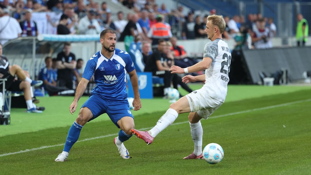 Aleksa Marusic überzeugte gegen den BFC Dynamo nicht nur mit zwei Toren und dem entscheidenden 4:3 in der Nachspielzeit.