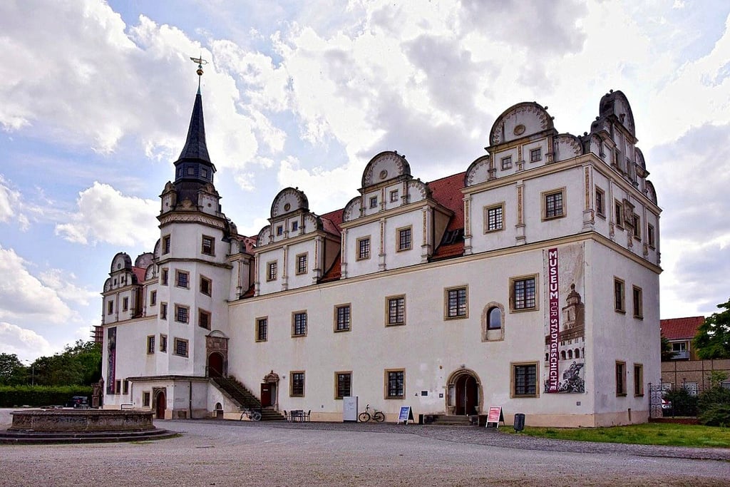 Der Johannbau in Dessau.