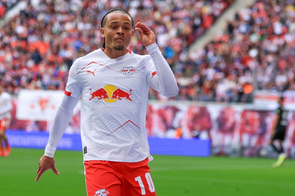 Xavi Simons könnte sich nun schnell mit Tottenham Hotspur auf einen Wechsel einigen. (Archivbild)