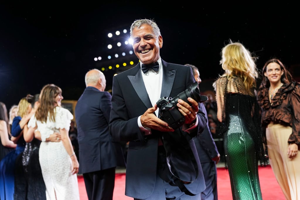 Trotz Krankheit mit guter Laune: George Clooney.
