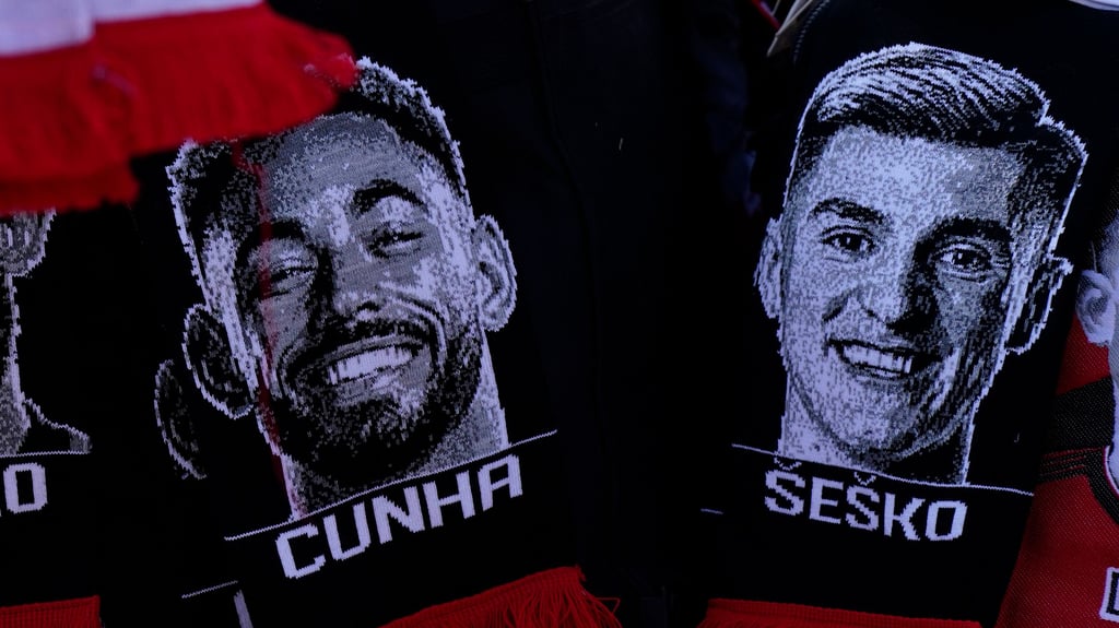 Matheus Cunha und Benjamin Sesko&nbsp;spielen jetzt für Manchester United.