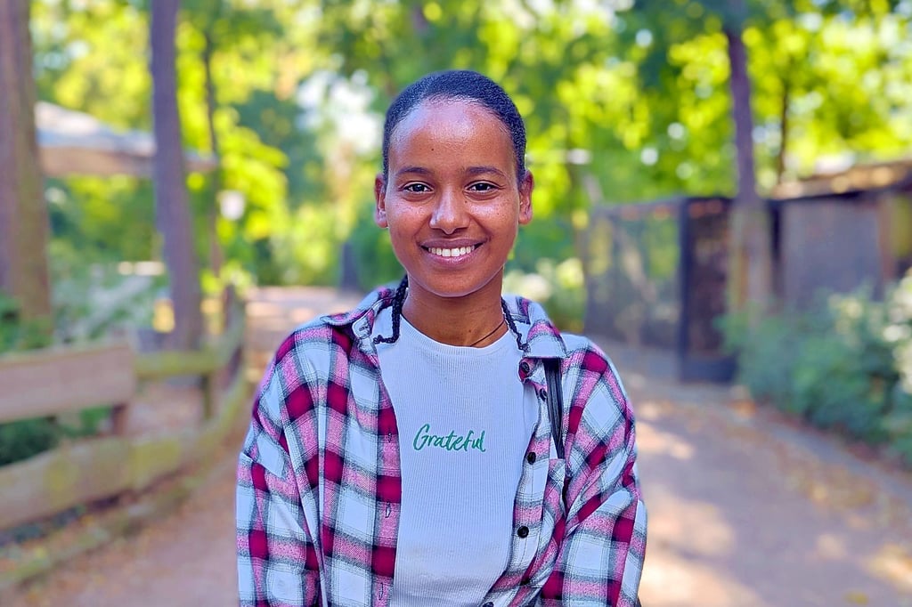 Adiam Shishay Resoum aus Eritrea kam im Jahr 2022 nach Deutschland.