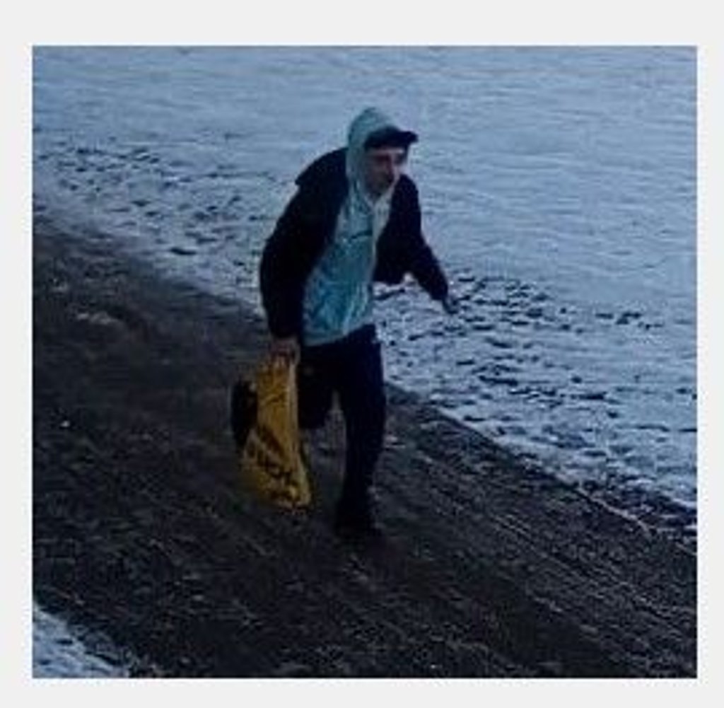 Das Bild zeigt den ersten mutmaßlichen Täter.