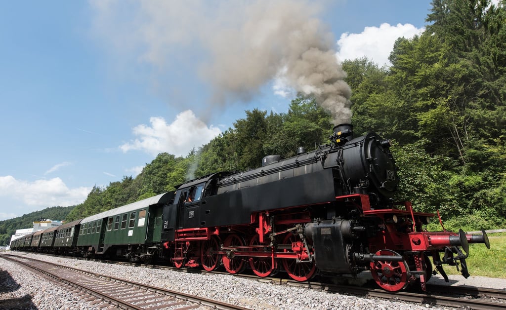 Die Sauschwänzlebahn im Schwarzwald war in der "Eisenbahn-Romantik" immer wieder Thema.