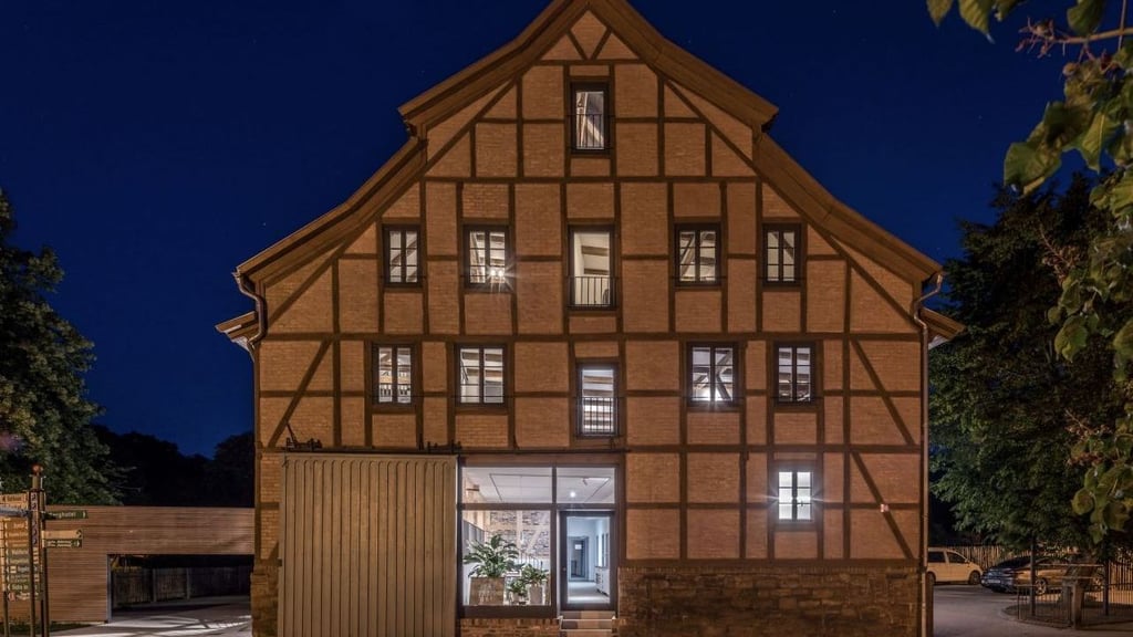 Die Alte Brauerei in Ilsenburg ist heute ein Hotel für Radfahrerinnen und Radfahrer.