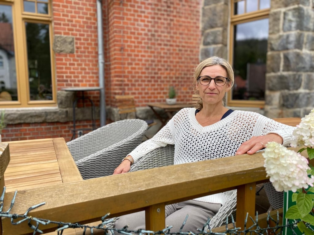 Fürchtet um ihr Lebenswerk: Melanie Tröger, Betreiberin des Hotels Waldperle in Schierke