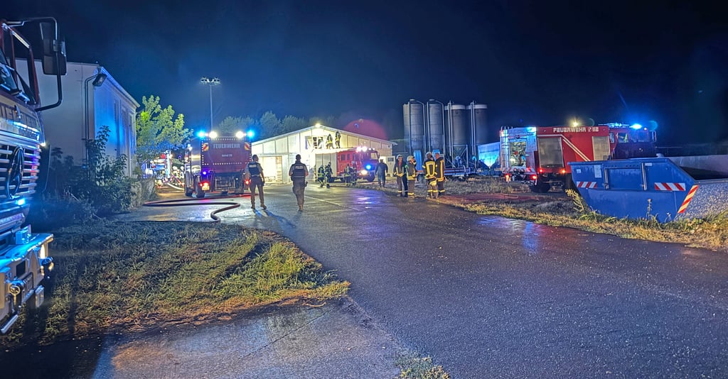 In Rottenau hat in der Nacht zu Donnerstag ein Blitz in einen Stall mit 6000 Hühnern eingeschlagen.