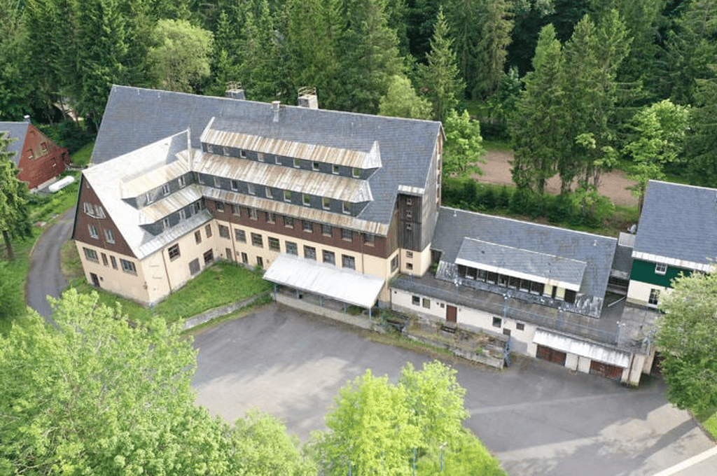 Die alte "Grenzbaude" in Altenberg war früher unter anderem ein DDR-Ferienheim.