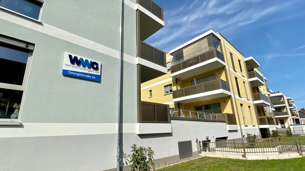 Ihren ihren neuen Wohnpark an der Georgiistraße hat die Wernigeröder Wohnungsgenossenschaft im Herbst 2024 fertiggestellt.