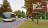 Seit fünf Jahren verkehrt die Linie 300 zwischen der Altmark und Wolfsburg, so wie hier um 7.13 Uhr in Böckwitz. 