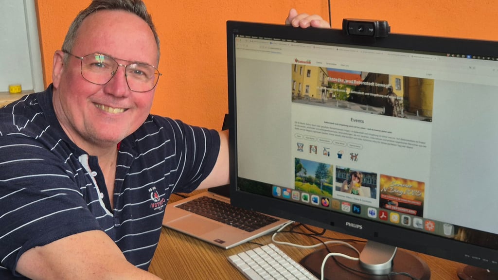 Edward Vernhout steckt hinter dem neuen Veranstaltungsportal für Ballenstedt und Ortsteile.