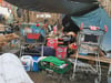 Die Obdachlose Ines H. hatte ein Lager  im Mühlenweg in Halberstadt errichtet. Dieses Durcheinander hat das Ordnungsamt längst beseitigt.