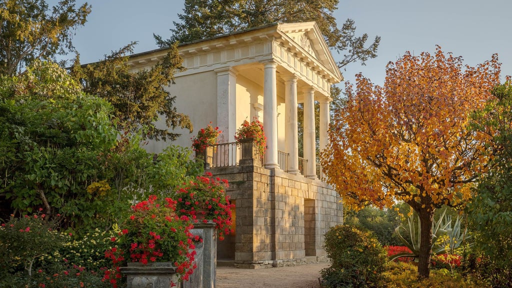 Der Floratempel im Wörlitzer Park wurde von 1796 bis 1798 errichtet.