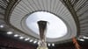 Der Europa-League-Pokal ist mit 15 Kilogramm die schwerste Trophäe der UEFA.