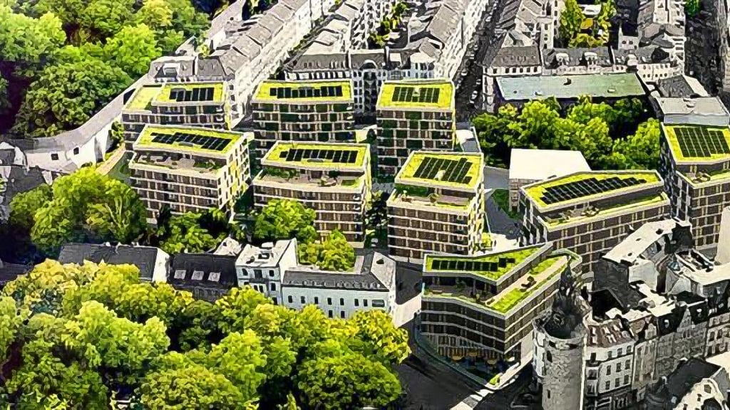 Mehrere Stadtvillen will die Stadtbau AG im Charlottenviertel bauen. 300 Wohnungen sind im Gespräch.