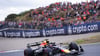 Max Verstappen auf der Strecke.