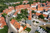 Blick auf Baken- und Judenstraße in Halberstadt, zwischen denen einst eine prachtvolle Synagoge stand. Juden waren über Jahrhunderte ganz normal Nachbarn, nicht nur in der Altstadt.