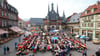 Der Kinderschutzbund Harz lädt am Sonntag (31. August) von 10 bis 13 Uhr zum Bürgerfrühstück - hier ein Archivfoto von 2014 - auf dem Wernigeröder Marktplatz ein. Die rechtsextreme AfD ist nicht willkommen und wurde ausgeladen. 