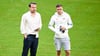 Christoph Baumgartner (rechts) könnte RB noch verlassen.
