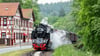 Eines der vielen Probleme der HSB: die „Ballerina“ genannte  Dampflok 99 6001, die Stammlok auf der Selketalbahn im Harz , kann aktuell wegen des technischen Zustands nicht fahren. 