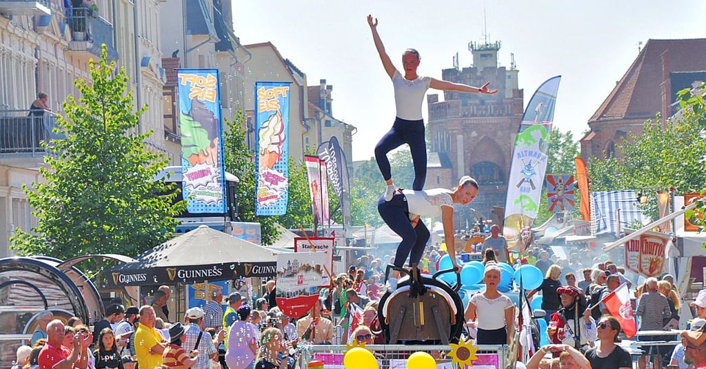 Der Festumzug war der Höhepunkt beim Sachsen-Anhalt-Tag 2024 in Stendal. Das Fest wirkt sich laut Stadt positiv auf den Tourismus aus.