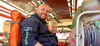 Verabschiedung des Eickendorfer Ortswehrleiters Kevin Ritter mit Sohn Matheo. 
