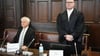 Sascha Böttner (r.) ist der Verteidiger des israelischen Angeklagten.
