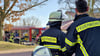 Die ehrenamtlichen Feuerwehrleute in Stendal müssen zu immer mehr Einsätzen ausrücken, wie hier am Freitag, 7. März, 2025, als im Berufsschulzentrum Stendal in einem Chemieraum Gas ausgetreten war.