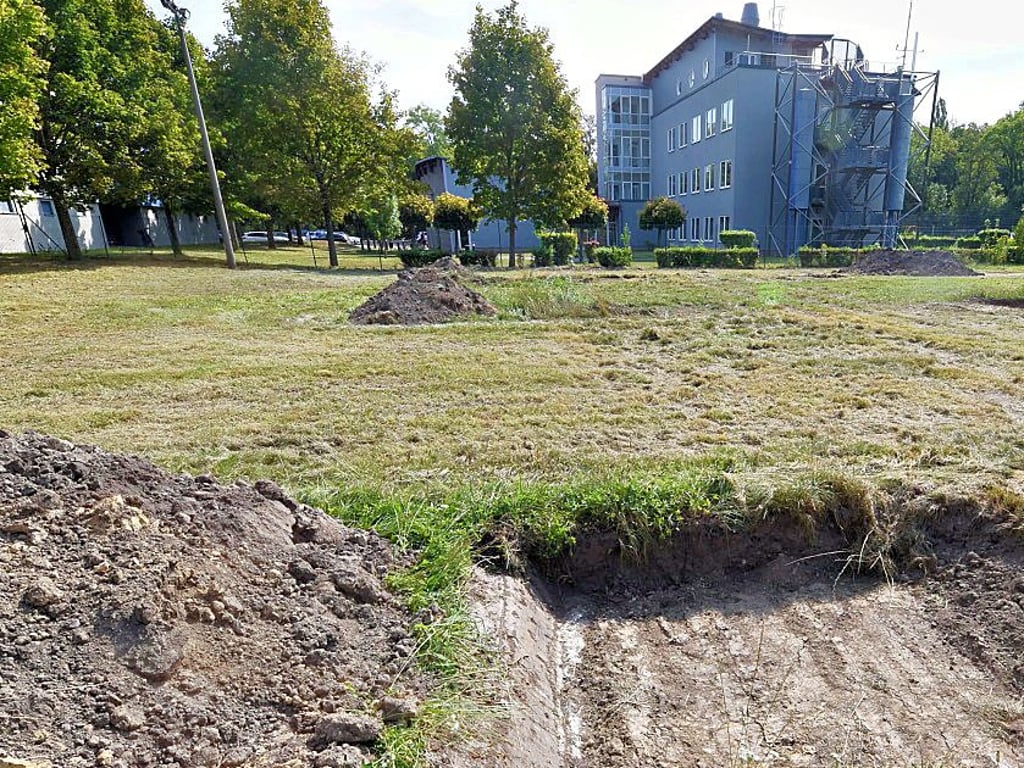 Die Vorbereitungen für den Bau eines neuen Forschungszentrums am Hubertus haben begonnen.
