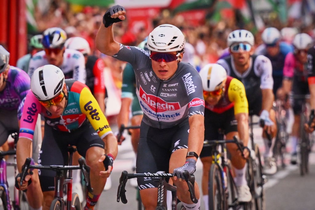 Jasper Philipsen hat die 8. Etappe der Vuelta gewonnen.