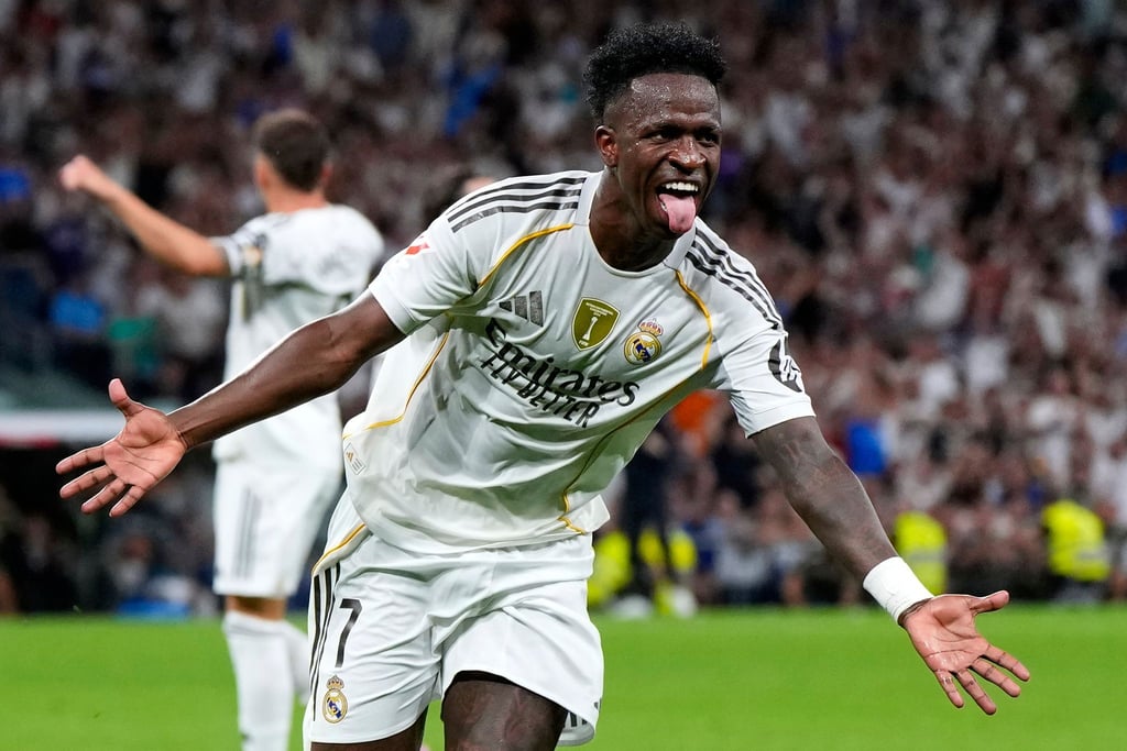 Vinicius Junior erzielte den Treffer zum 2:1 für Real Madrid.