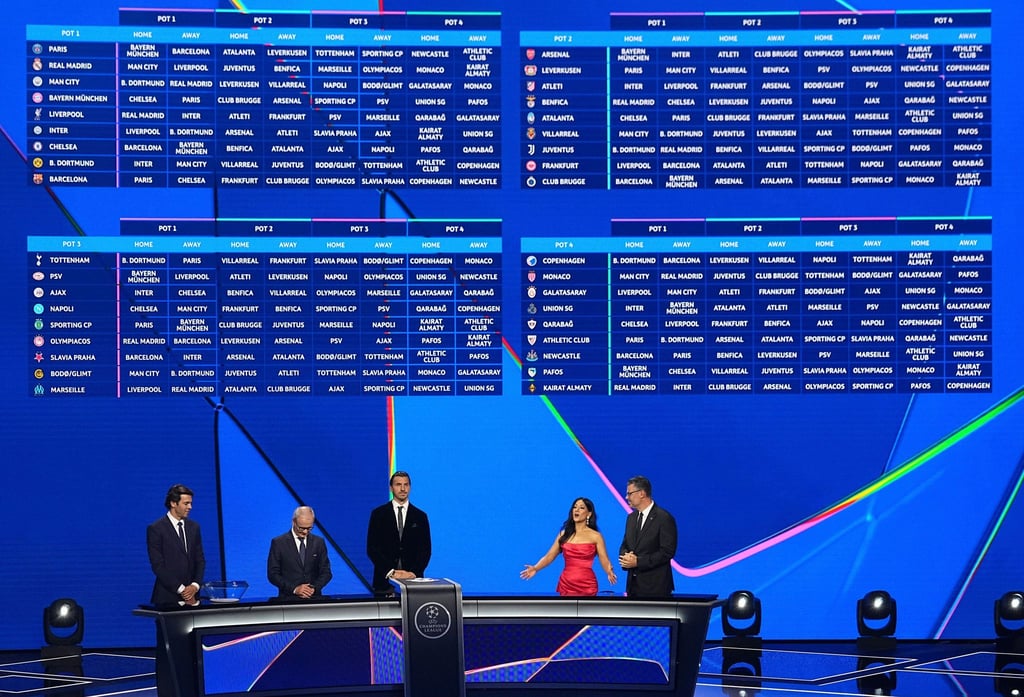 Zwei Tage nach der Auslosung steht der Spielplan für die Champions League fest.