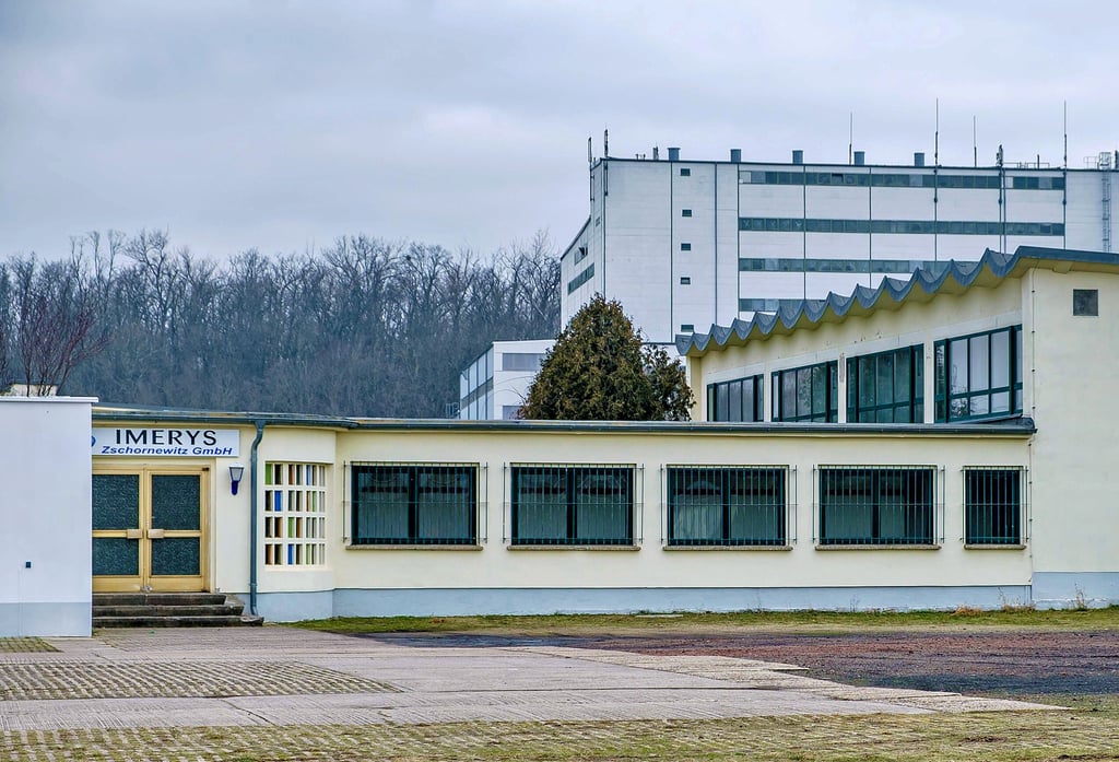Das Werk von Imerys Fused Minerals in Zschornewitz