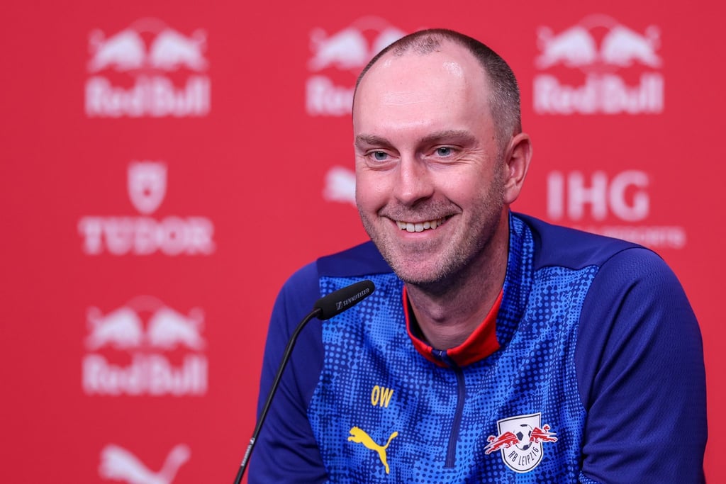 Cheftrainer Ole Werner (RB Leipzig) will gegen Heidenheim eine Reaktion sehen.