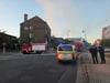 In Bitterfeld hat es am Sonntagmorgen wieder am ehemaligen Finanzamt gebrannt.