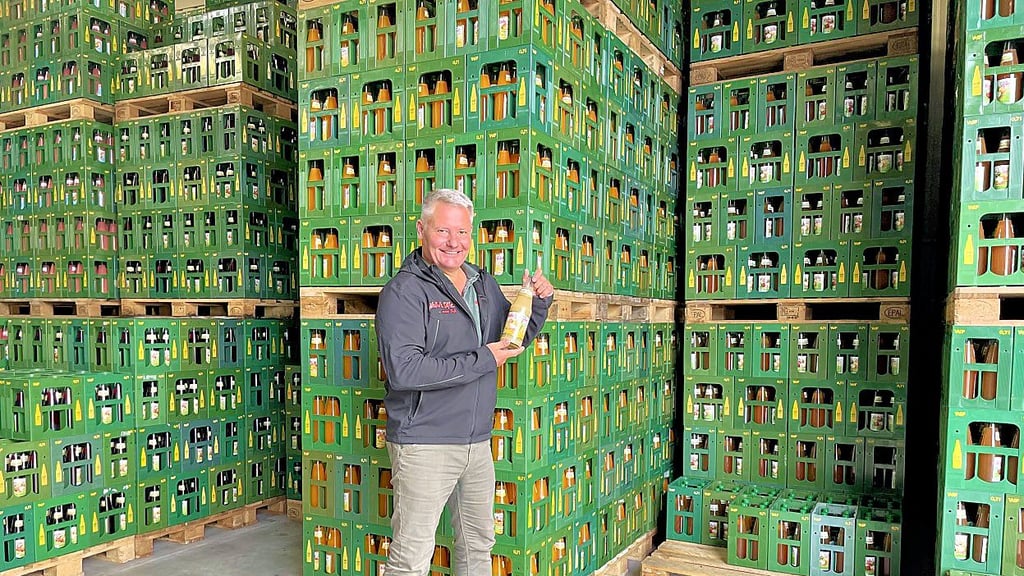 Dirk Natho ist Geschäftsführer von Natho's Säfte.